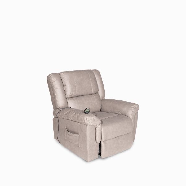Reclinable eléctrico Axel 1 puesto gris