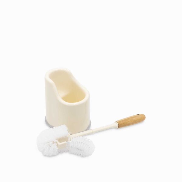 Cepillo para baño mango en bambú con base - Imagen 5