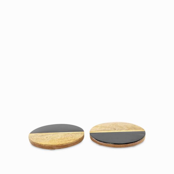 Portavasos madera duo set x 2 - Imagen 2