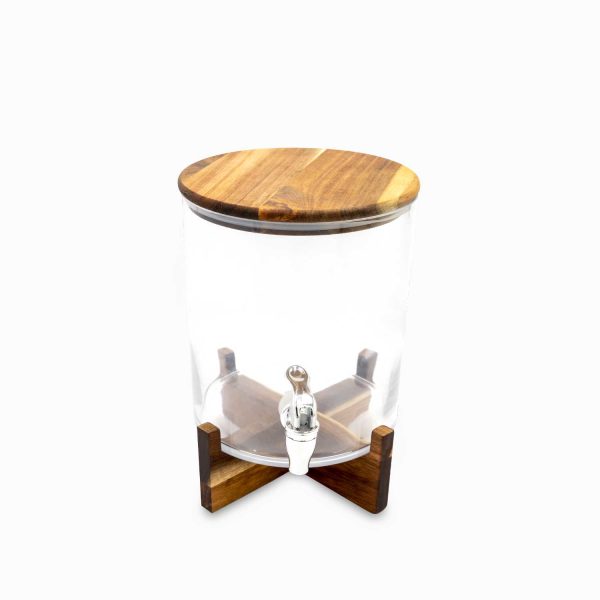 Dispensador 4000ml base madera
