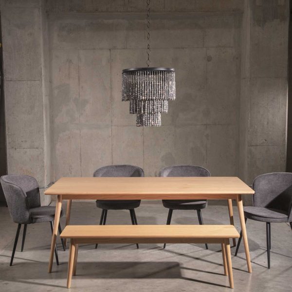 Mesa de comedor barrali 75x190x90 - Imagen 4