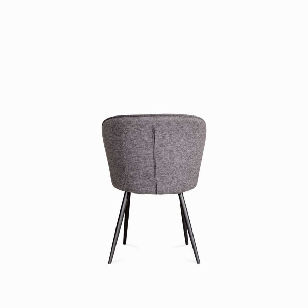 Silla de Comedor Imola Gris Oscuro - Imagen 4