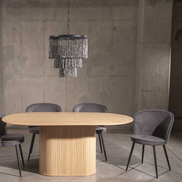 Silla de Comedor Imola Gris Oscuro - Imagen 6