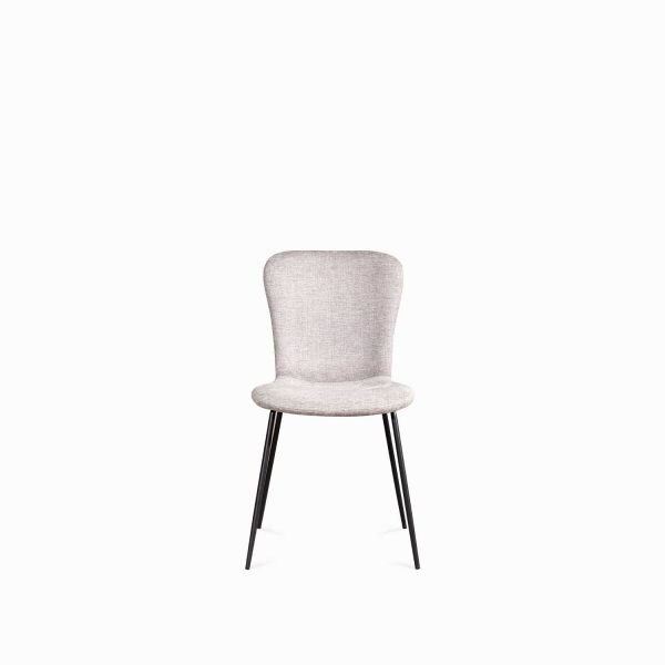 Silla de Comedor Delta Gris Claro