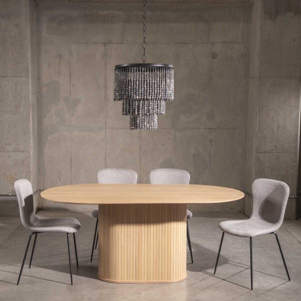 Silla de Comedor Delta Gris Claro - Imagen 6