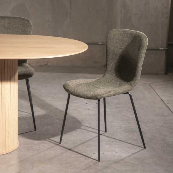 Silla de Comedor Delta Verde Olivo - Imagen 4