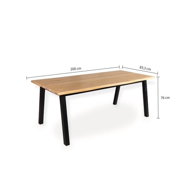 Mesa de comedor Sorano 75x200x90 cm - Imagen 3