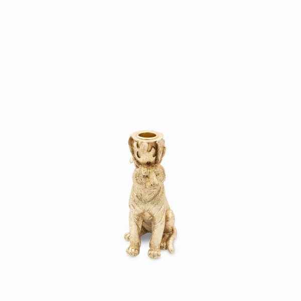 Candelabro tigre sentado