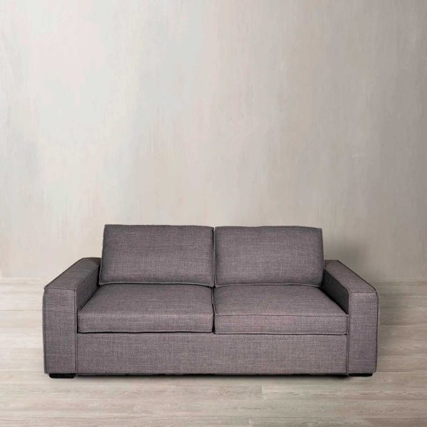 Sofacama Agora gris 89x217x85 - Imagen 2