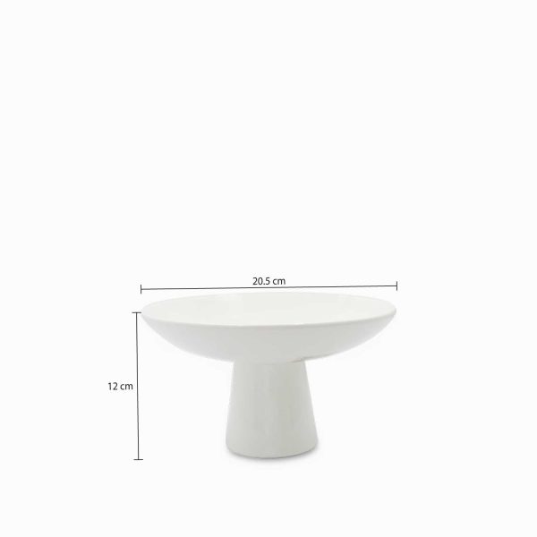 Bowl con base en porcelana 20 cm - Imagen 3