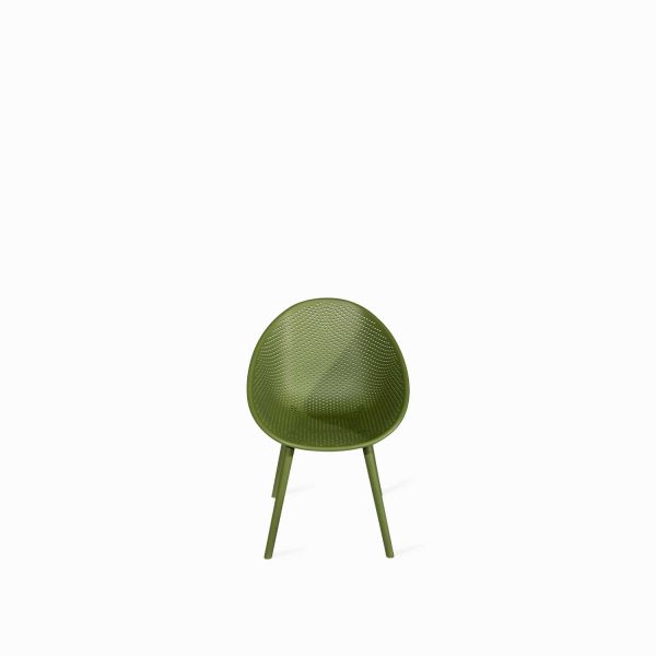 Silla huevito Bavaro verde