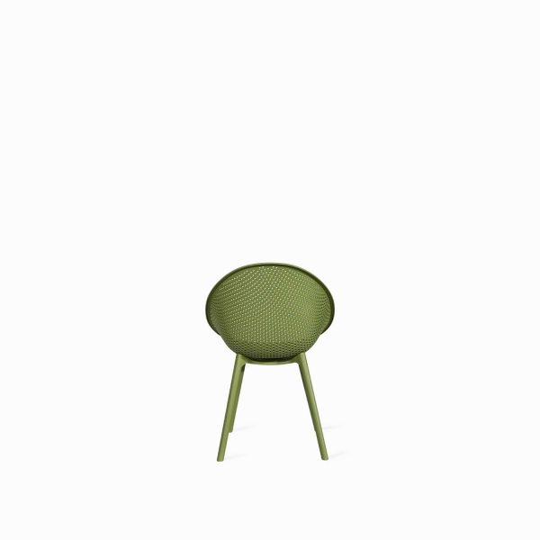 Silla huevito Bavaro verde - Imagen 5