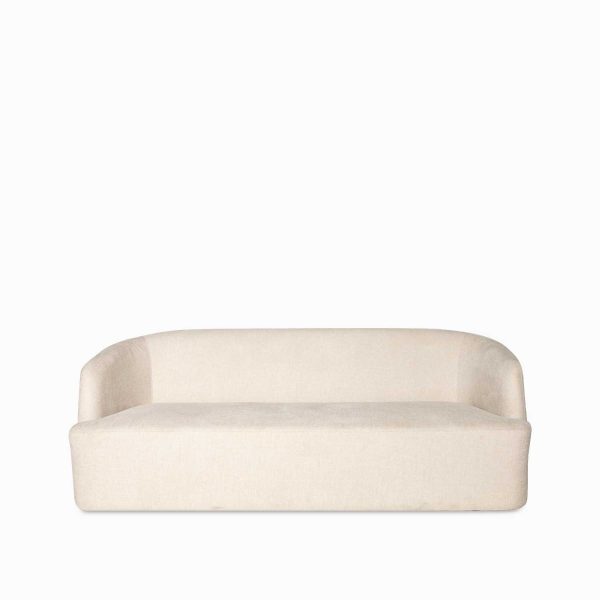 Sofá 3 ptos Pavia beige 76x200x88