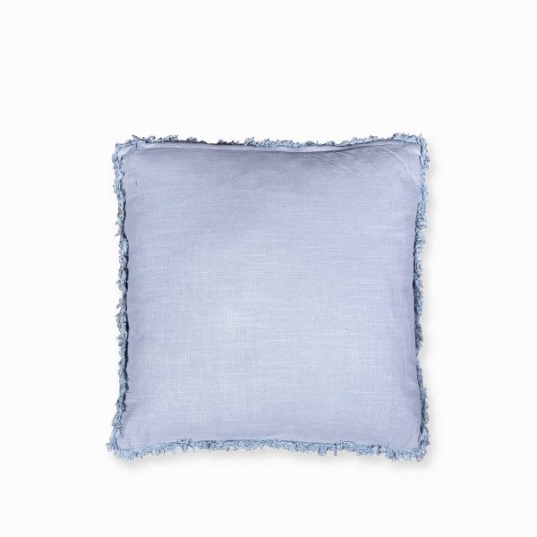 Cojín algodón gris 45x45cm