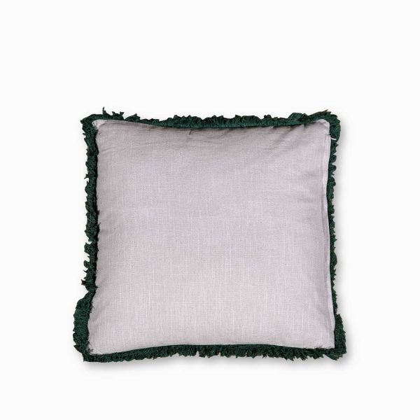 Cojín helecho verde 45x45cm - Imagen 2
