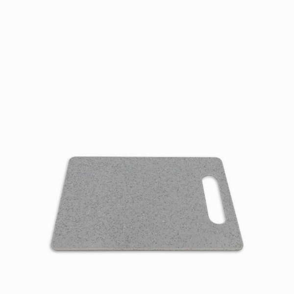 Tabla para picar en plástico gris 35x24 cm