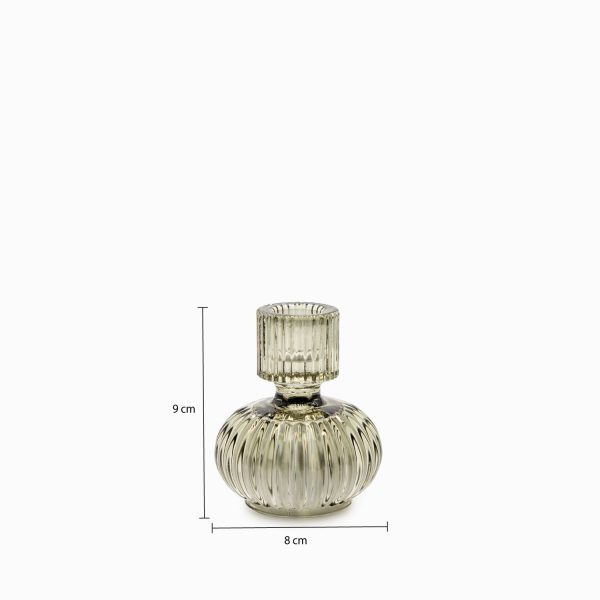 Candelabro Calabaza oliva - Imagen 3