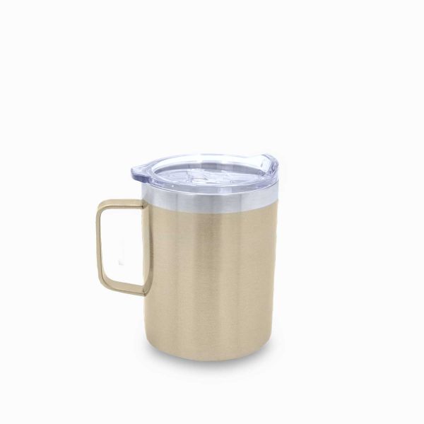 Mug doble pared en acero gold - Imagen 3