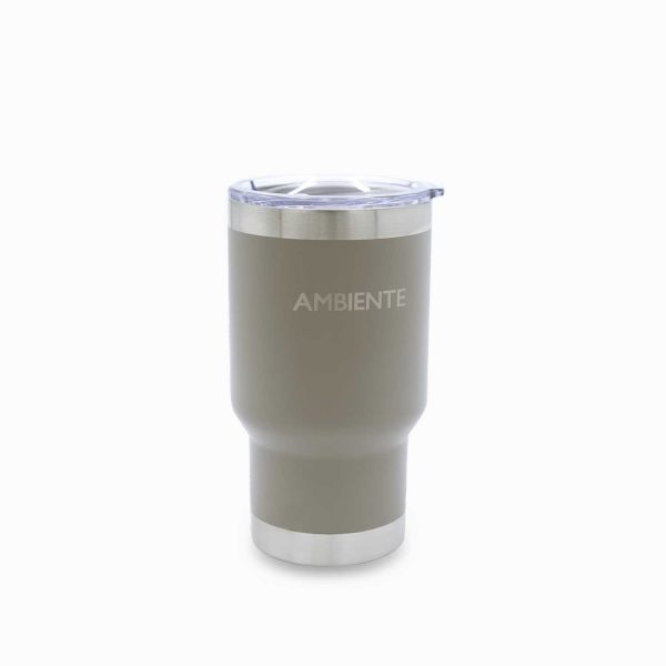 Termo doble pared 330ml gris