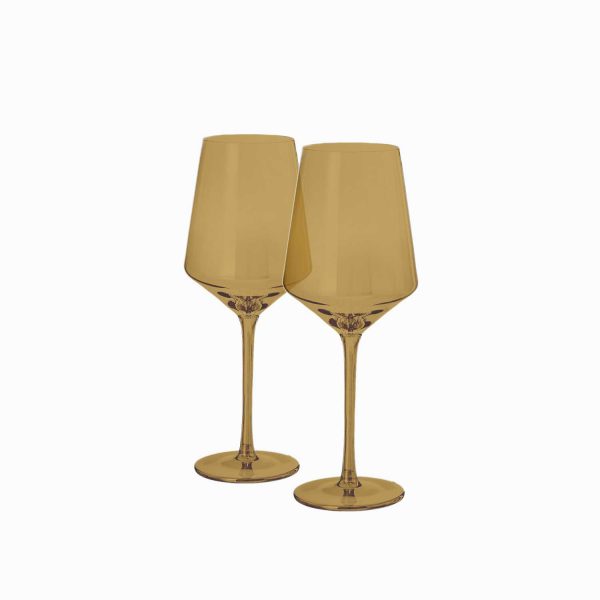 Copa Corvo ambar 430ml setx2