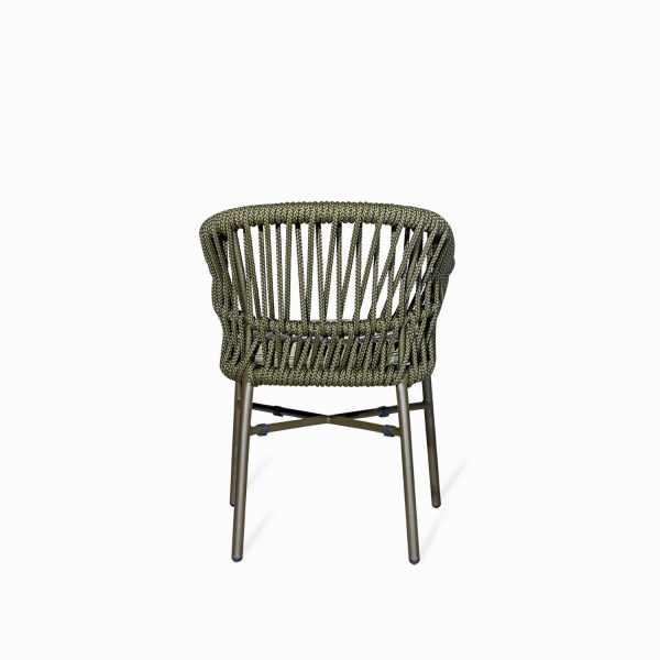 Silla comedor Berlin verde 77x60x60 - Imagen 3