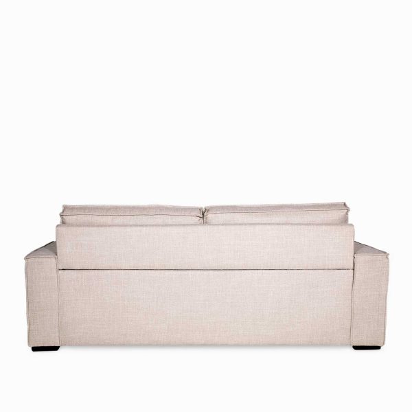 Sofá cama Agora beige montego 89x217x85 - Imagen 4