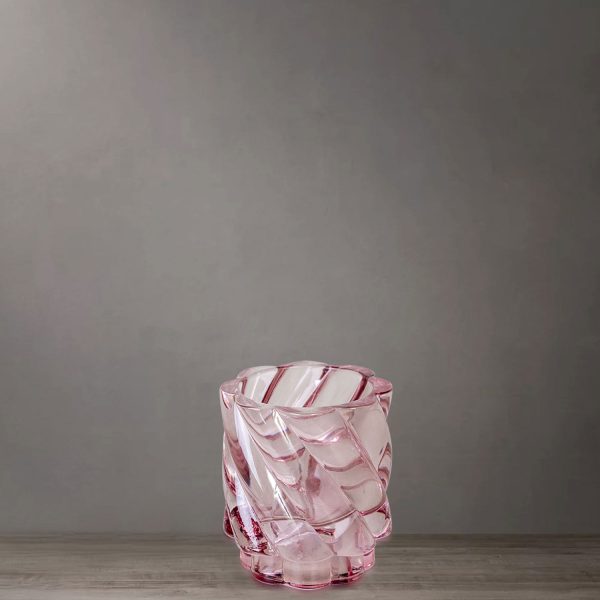 Candelabro Ondas Rosado - Imagen 2