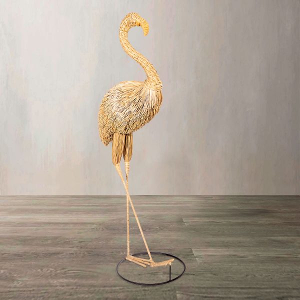 Flamingo Tejido Rattan - Imagen 2