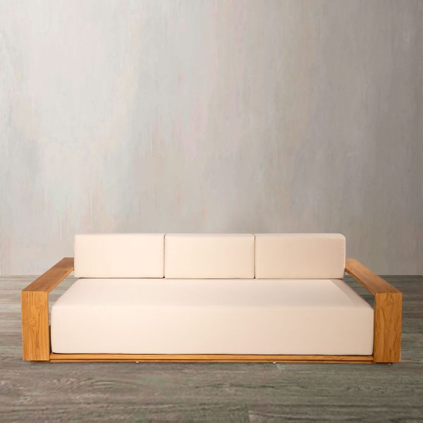 Sofá 3 puestos Mykonos beige - Imagen 2