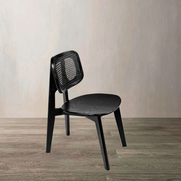 Silla comedor Blecker Negra - Imagen 2