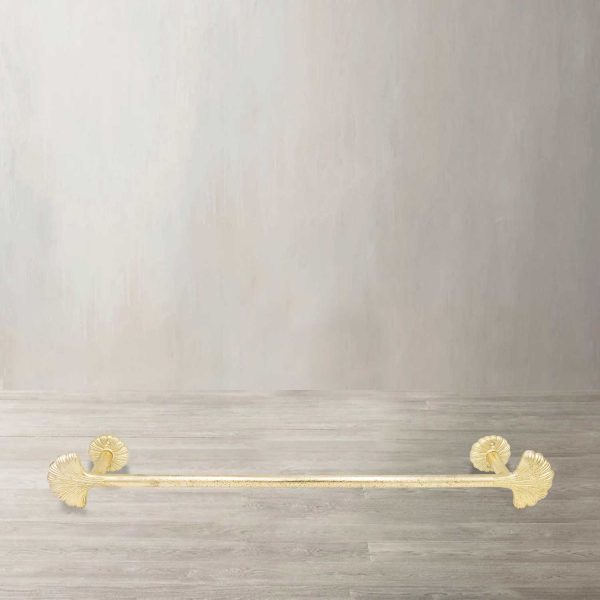 Soporte para toalla flor Brass 8x61x8 cm - Imagen 2