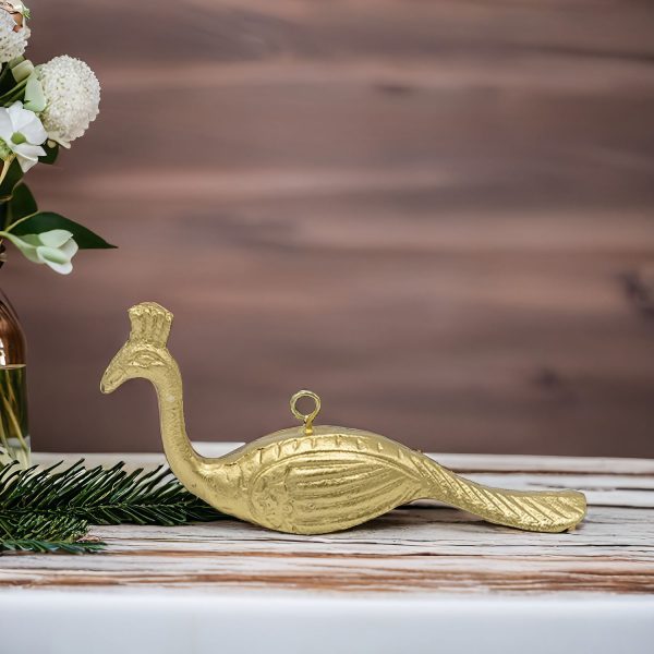Pavo colgante dorado - Imagen 4