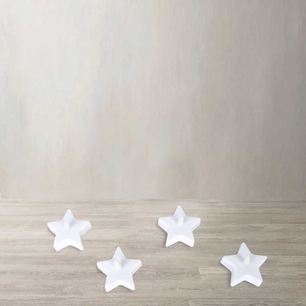 Set x 4 mini velas Estrella Led - Imagen 2