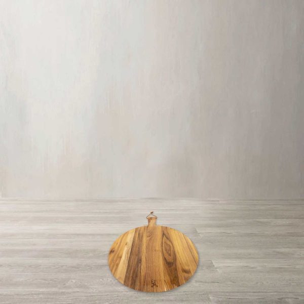 Tabla madera teca 36 cm - Imagen 2