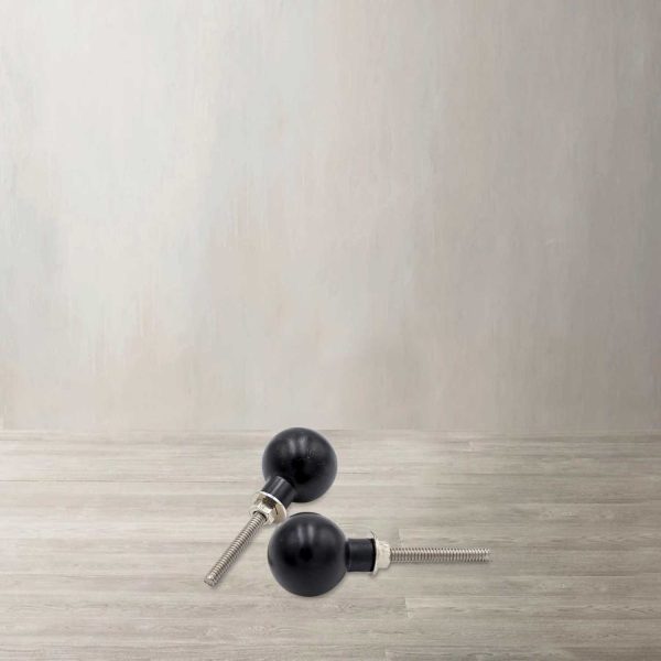 Pomo Esfera negro setx2 - Imagen 2