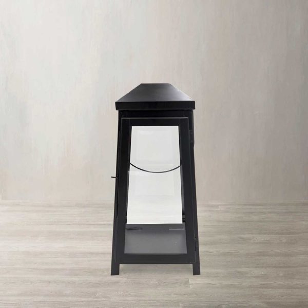 Farol Nova Negro 22 x 20 x 50 cm - Imagen 2