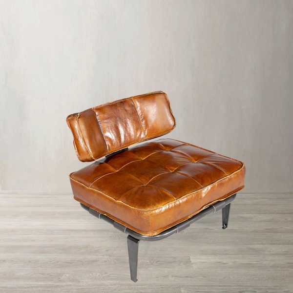 Poltrona Mara 74 x 66 x 66 cm miel - Imagen 2