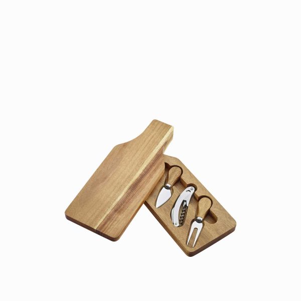 Set para quesos botella x3