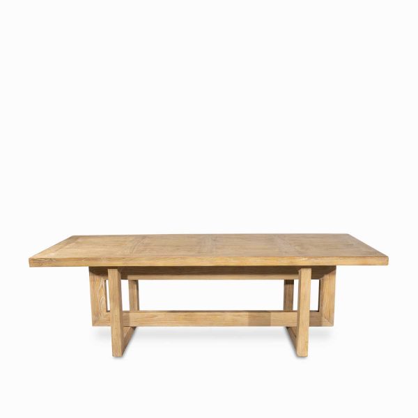 Mesa de comedor pata entrelazada 77x240x100
