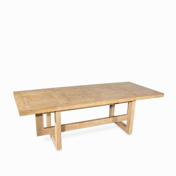 Mesa de comedor pata entrelazada 77x240x100 - Imagen 2