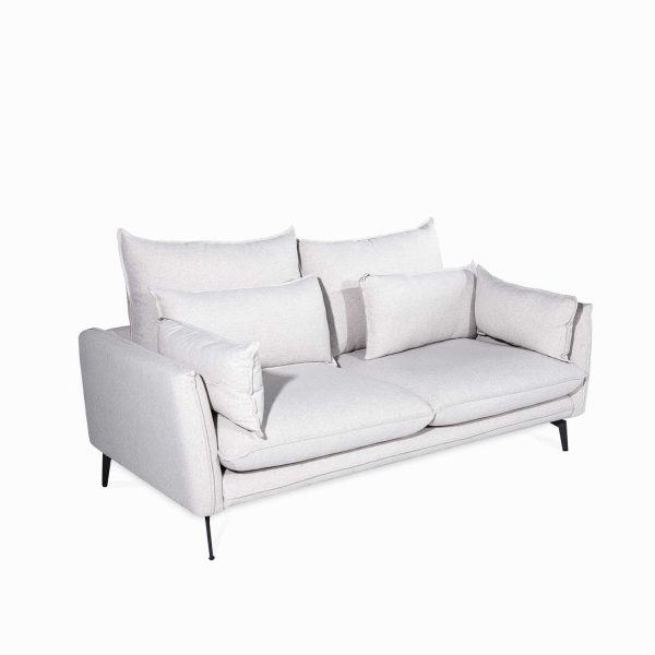 Sofá 2 puestos Alina beige - Imagen 2