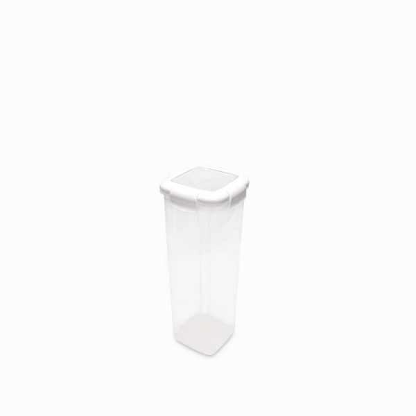 Recipiente hermético blanco largo 1800 ml - Imagen 2