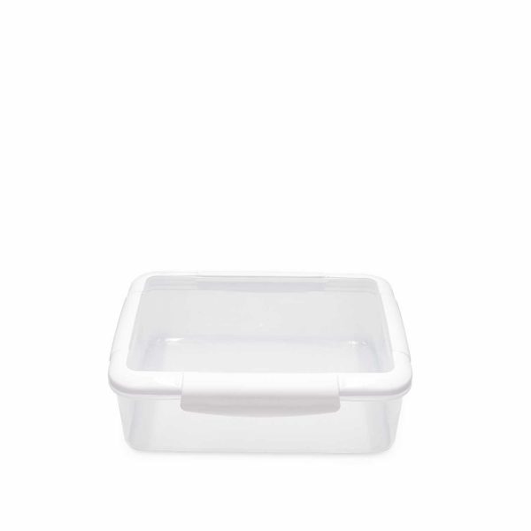Recipiente hermético blanco 2300 ml - Imagen 2