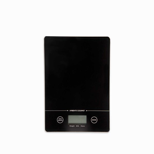Pesa electronica de cocina negra - ag