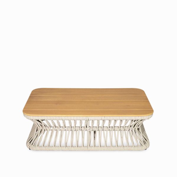 Mesa de centro california beige 40x123x73