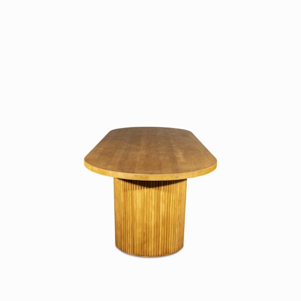 Mesa de comedor ovalada Nory76x240x100 - Imagen 3