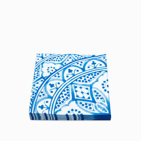 Servilletas Mosaico azul