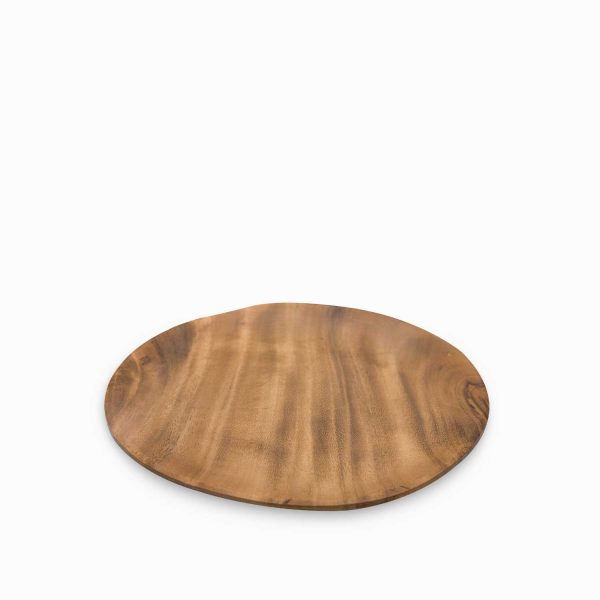 Plato irregular en acacia 25cm - Imagen 2
