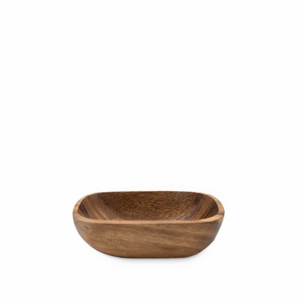 Bowl rectangular en acacia 15cm