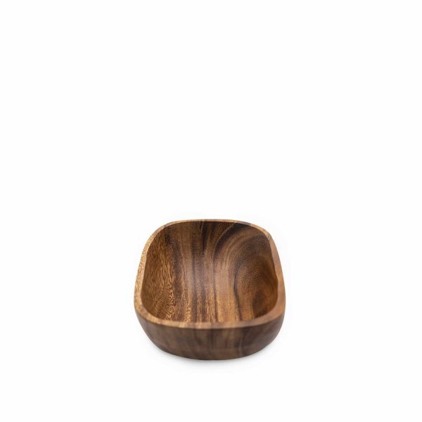 Bowl rectangular en acacia 15cm - Imagen 3